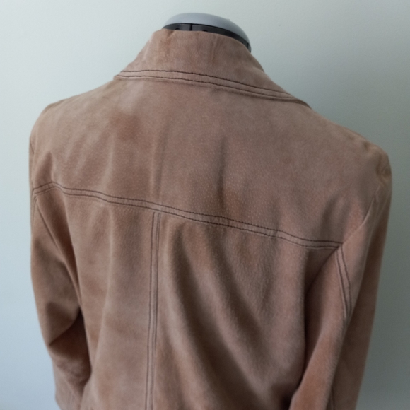 Brown Suede Jacket - Picture 7 of 12